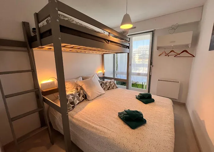 La Coquille - Coquet T2 A 200m Juno & Apartmán *